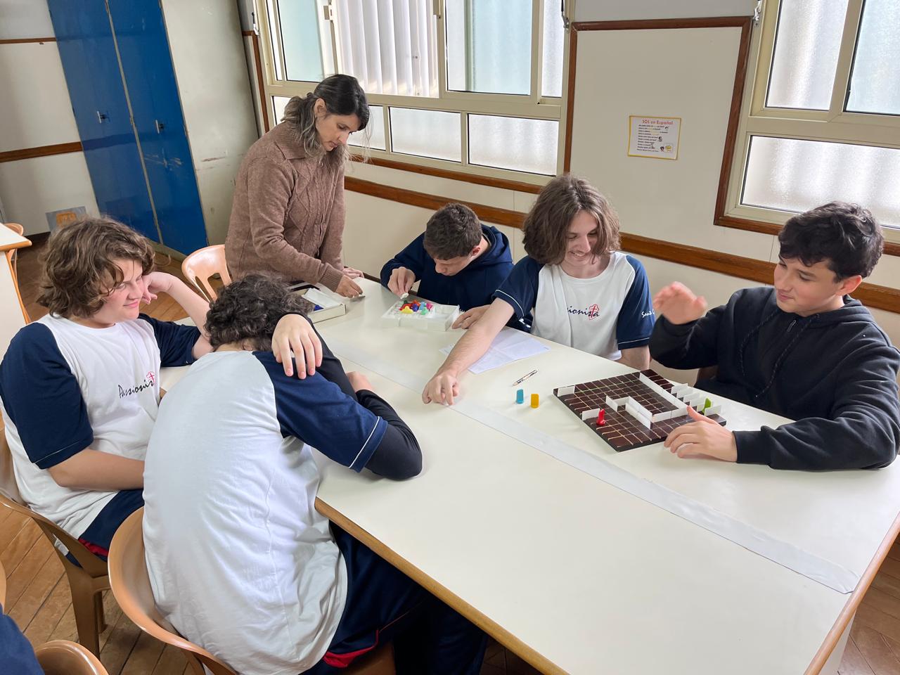 9� ano - Aula de Matem�tica Santa Gema