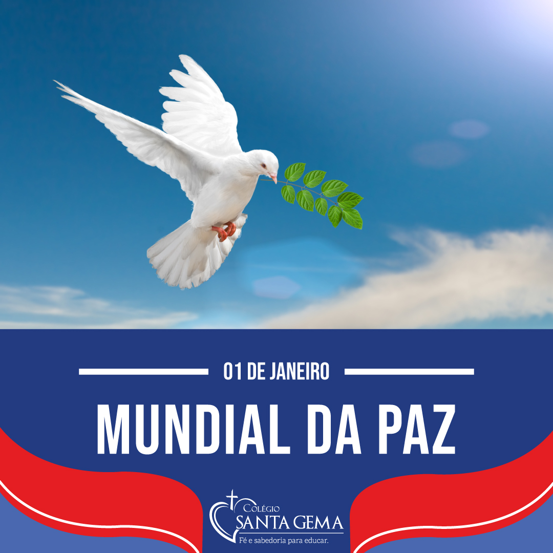 01/01 - Dia Mundial da Paz Santa Gema