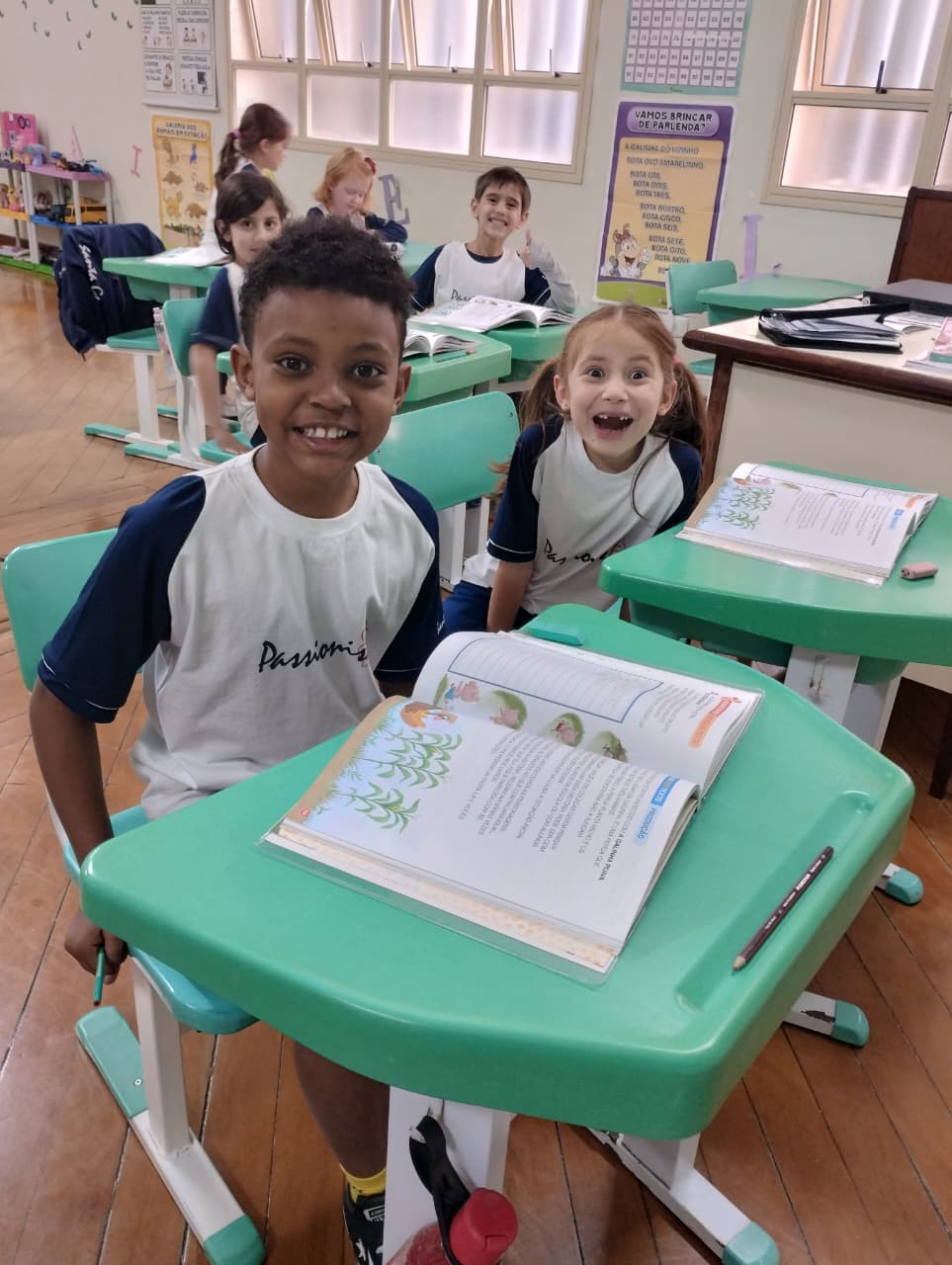 1 ano - Escrita Espontnea Santa Gema